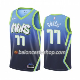 Camiseta Hombre NBA Dallas Mavericks Luka Dončić 77 2019-20 Nike City Edition Swingman